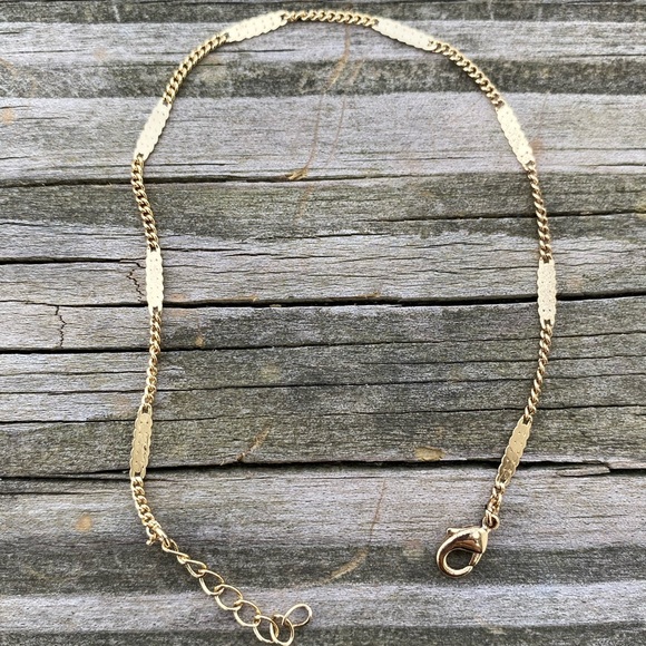 Gold plated dainty chain bracelet new - Picture 9 of 9